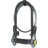 Yale ARCO DI SICUREZZA  PER BICI E MOTO LUNGHEZZA 230 mm Ø 13 mm CON CAVO LUNGHEZZA 120 cm