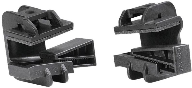 HellermannTyton Beam Clamp c with foam-PA6GF30-BK Basetta di fissaggio innestabile 151-01187 Nero 1 pz. -