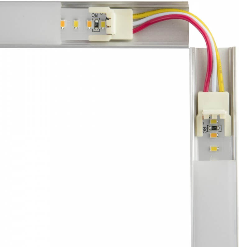 LEDDIRETTO Connettore Angolare CCT 10mm conf. 4pz