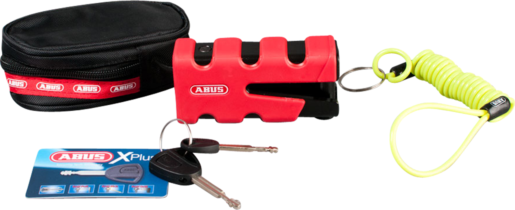 ABUS Lucchetto Sledg  Rosso