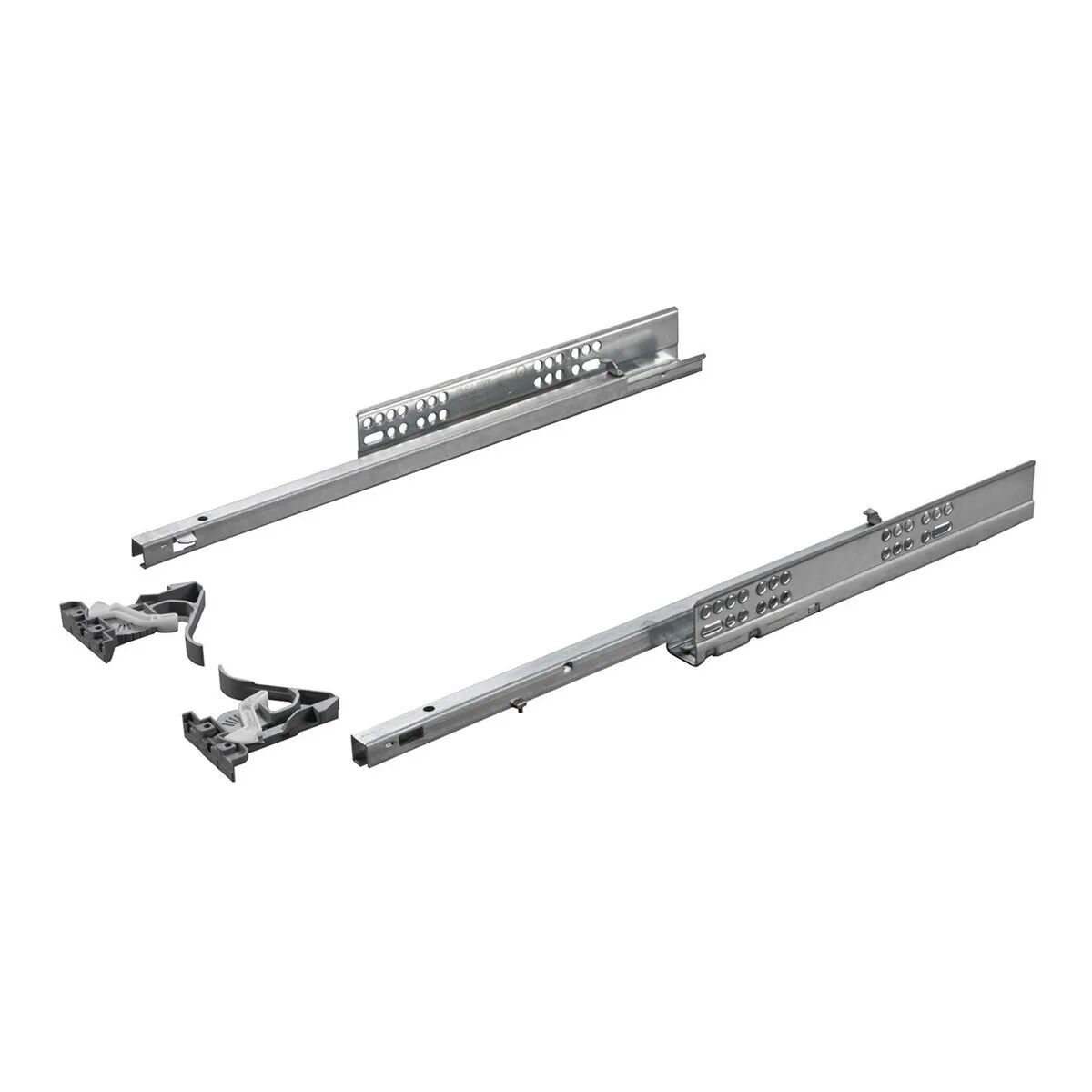 SALICE Coppia Guide Per Cassetto 450 Mm Estrazione Parziale Con Clip Fissaggio