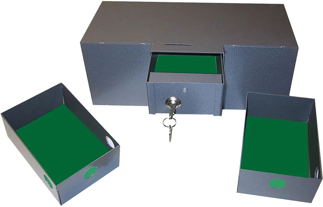 Cassetta Da Murare Securbox Sb6 Con 3 Cassetti E Vano 350x140x190 Mm (Lxhxp)