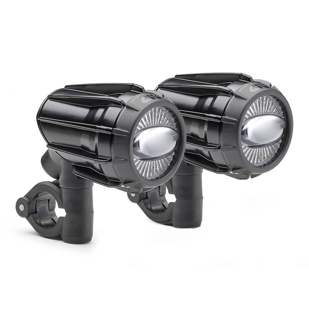 GIVI LED - Illuminazione supplementare per enduro con omologazione E11-CE Ø 21mm - 25mm