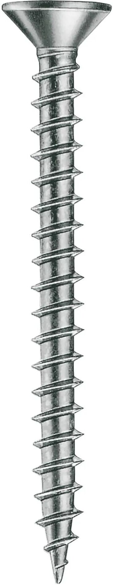 Wurth VITI TRUCIOLARI POZIDRIV  4,5x50 mm 250 PEZZI ACCIAIO ZINCATO BIANCO