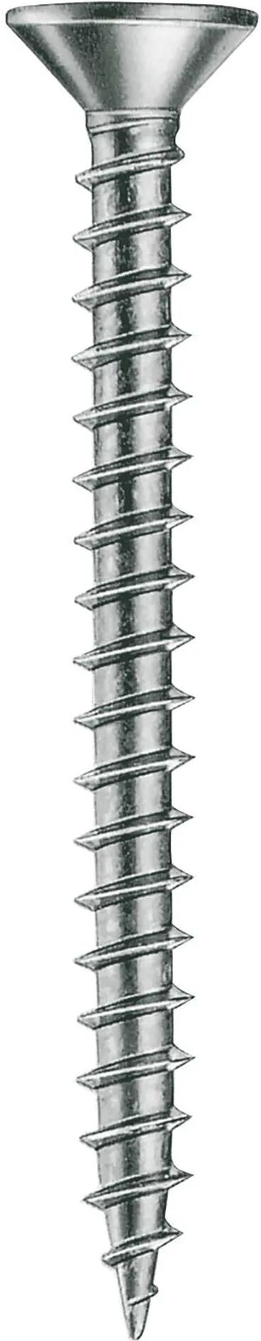 Wurth VITI TRUCIOLARI POZIDRIV  4x30 mm 500 PEZZI ACCIAIO ZINCATO BIANCO