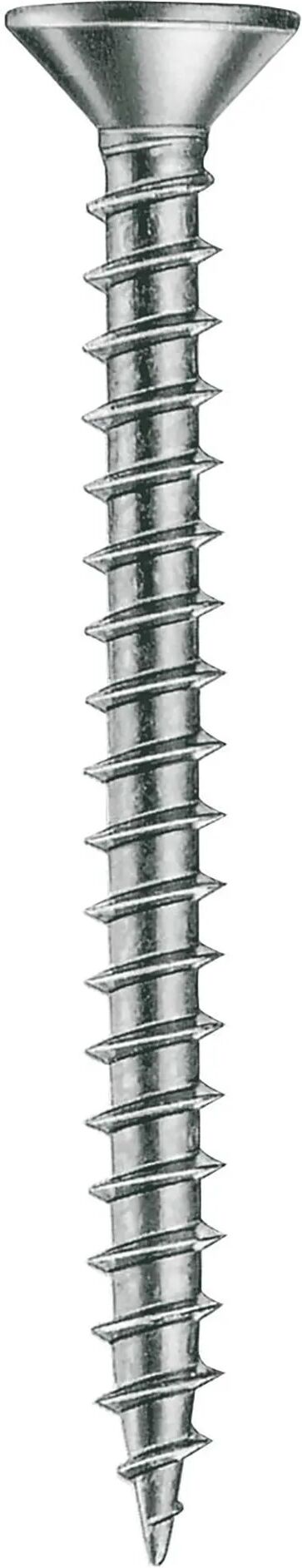 Wurth VITI TRUCIOLARI POZIDRIV  4x70 mm 200 PEZZI ACCIAIO ZINCATO BIANCO