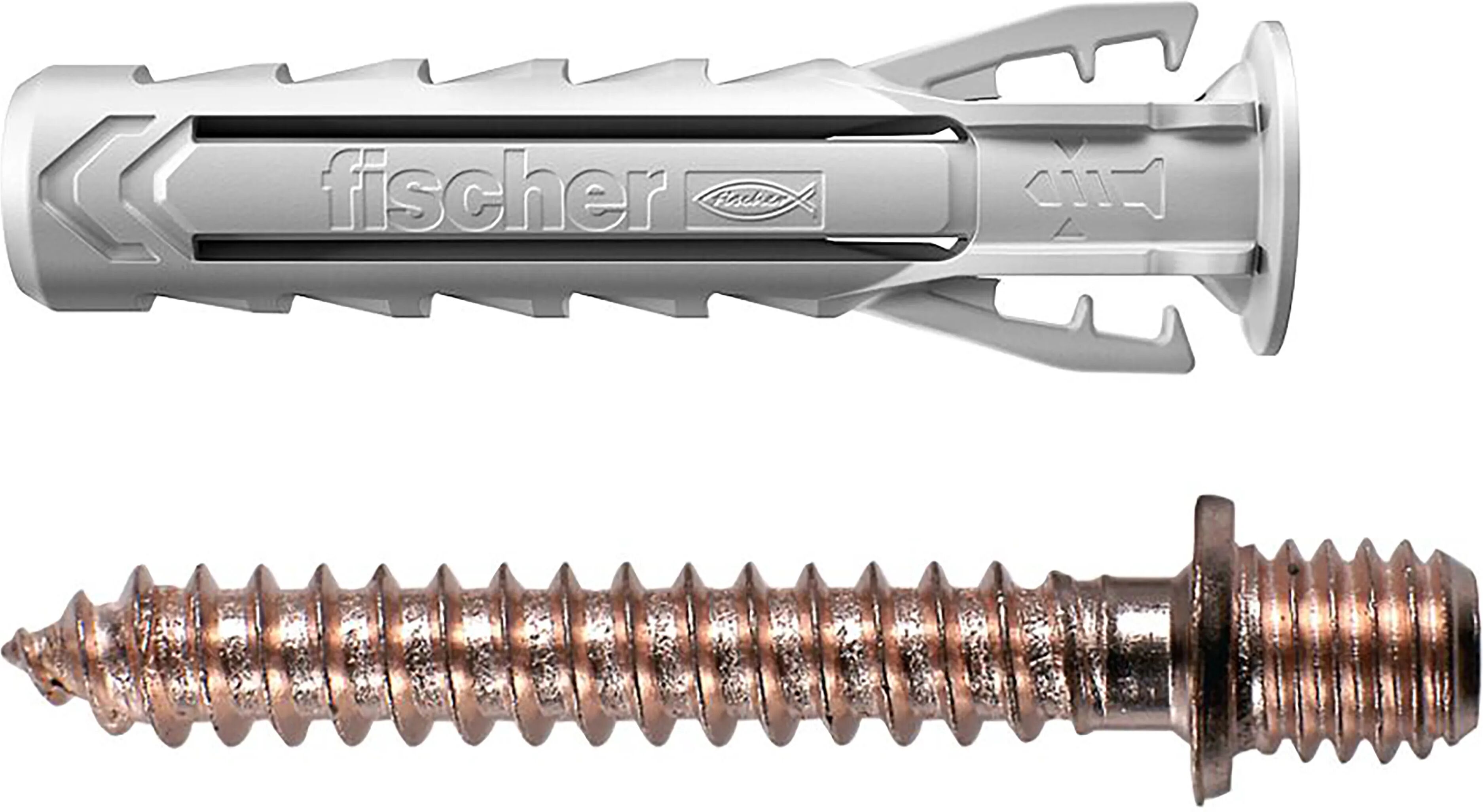 Fischer VITE DOPPIA IN RAME  PER COLLARE 10 PEZZI TASSELLO Ø 6x30 mm