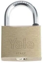 Yale LUCCHETTO  70 mm ARCO STANDARD 43 mm IN ACCIAIO CORPO OTTONE