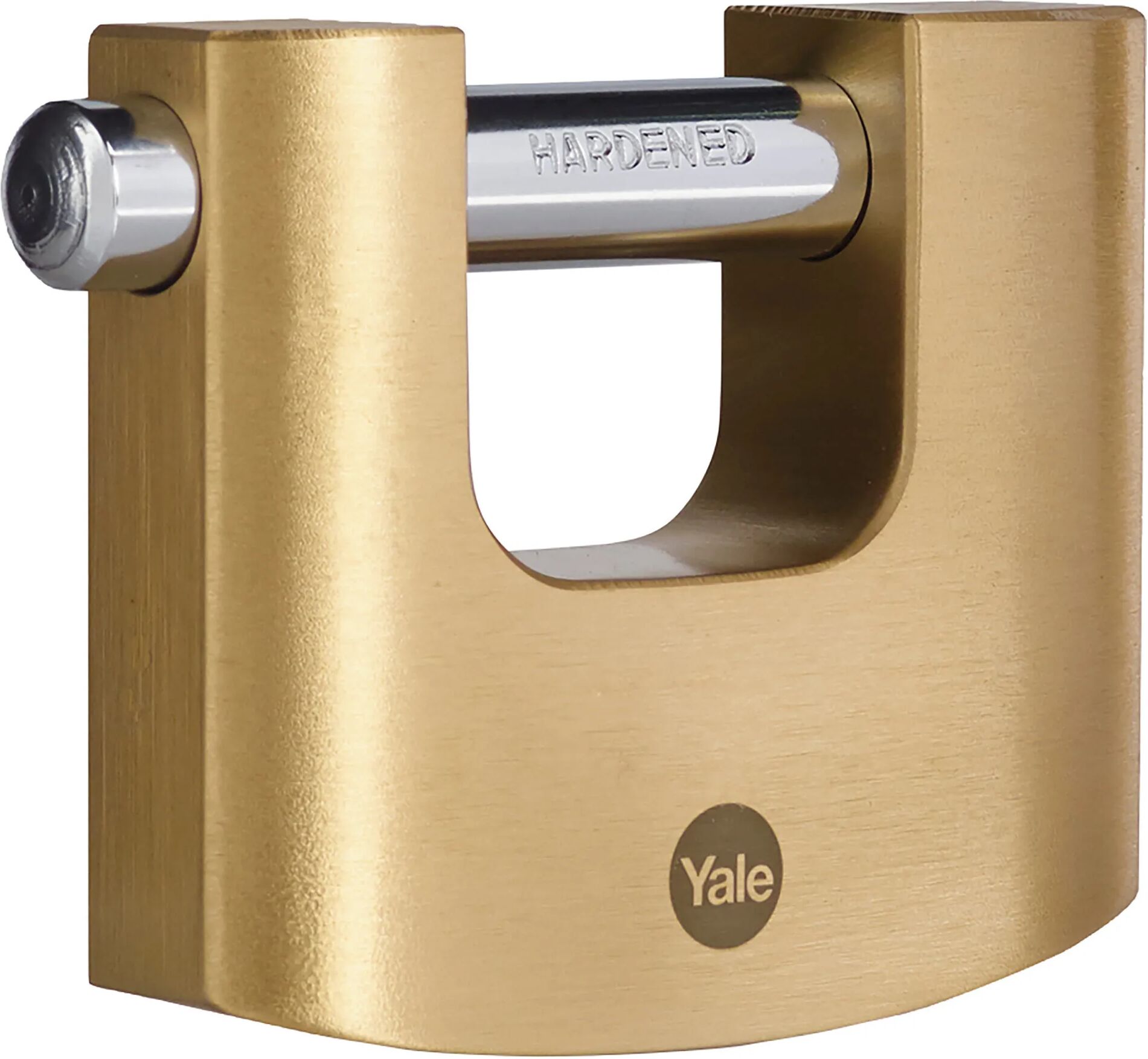 Yale LUCCHETTO  80 mm RETTANGOLARE OTTONE