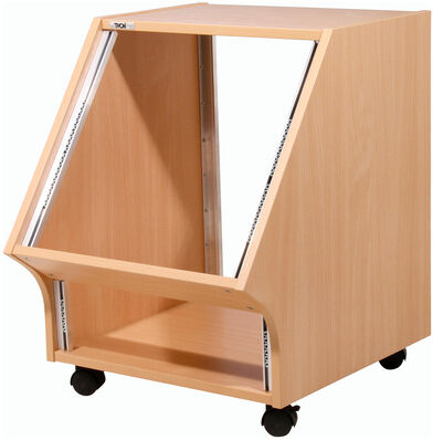 Thon Studio Side Rack XL 10U beech Beech Decor