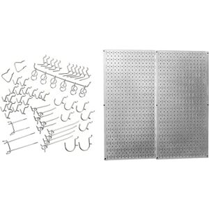 Organizador de herramientas Wall Control 30 WGL 200GVB tablero de clavijas  de acero galvanizado