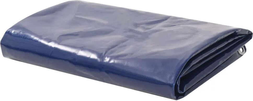 vidaXL Dekzeil 650 g/m² 4x5 m blauw