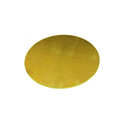 XMRISE Brass Disc Sheet Circle Plate Circular Ronde H62 Koper CNC metaalbewerking Grondstoffen Cut,diameter 150mm 1pcs