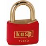 Kasp K12440REDA1 Hangslot 40 mm Gelijksluitend Goud-geel Sleutelslot