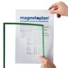 Magnetoplan magnetisch frame magnetofix - din A3 - rood - 5 stuks