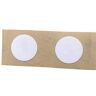 YARONGTECH YARONGTEH NFC-sticker NTAG216 NFC-tags conform IC met 888 bytes gebruikersgeheugen 13,56 MHz ISO 14443A etiketten NFC-tag Dia.25mm (Pack van 10)