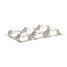 homeXpert Home Xpert 6 stuks beschermende buffer Clear vierkant, meubelbuffer, meubelstoppers, transparant, zelfklevend, 20,5 x 20,5 mm, hoogte: 7,5 mm