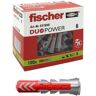 fischer duopower pluggen 6 x 30 mm Grijs/Rood