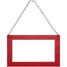 Aichberger LanggutTransport schild 40x25 cm   reflecteert   met 50 cm stalen ketting   1 stuk