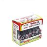 fischer Taco DuoPower, grijs plus rood, doos met 70 stuks, 536386, 6 x 30