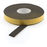 GleitGut Vilttape zelfklevend zwart viltplakband per meter 10 m op de rol viltdikte: 3 mm (breedte 40 mm)