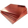 ???(None) T2 koper strip rood koper pad koper plaat DIY materiaal 99,95% T2 puur koper, T1.0x100x100mm, 1