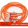 ERBER 1/5/10M Oranje Rode Siliconen Rubber Slang 4x6mm 5x7mm 6x8mm Flexibele Nontoxic Siliconen Buis (Color : 10 Meters, Size : ID 5mm x 7mm OD)