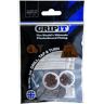 Gripit Bruin 20 mm gipskarton-bevestigingen voor standwanden maximale belasting 93 kg (4 stuks)