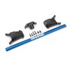 Traxxas Chassis brace kit, blue (fits Rustler 4X4 and Slash 4X4 equipped with Low-CG chassis) (TRX-6730X)