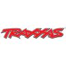 Traxxas Tail boom (red-anodized)/ tail fin/ screw (1)