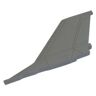 FMS - Mini F16 Rudder (Grey) (FS-FB103G)