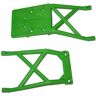 Traxxas - Skid plates, front & rear (green) (TRX-3623A)