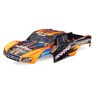 Traxxas - Body, Slash 2WD (also fits Slash VXL & Slash 4X4), Orange (painted, decals applied) (Clipless) (TRX-5924-ORNG)