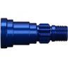 Traxxas Stub axle, aluminum (blue-anodized) (1) (TRX-7768)