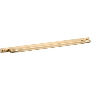 Buster + Punch Pull Bar Plate Linear Large Brass