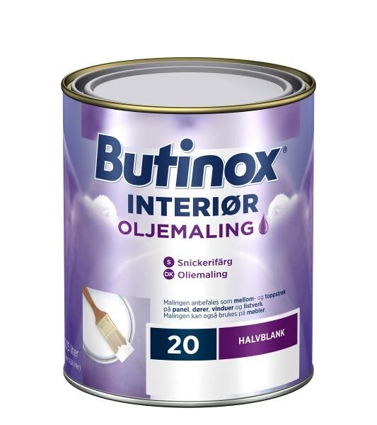 Butinox Butinox Interiør Olje 20 C Ba 0,68l