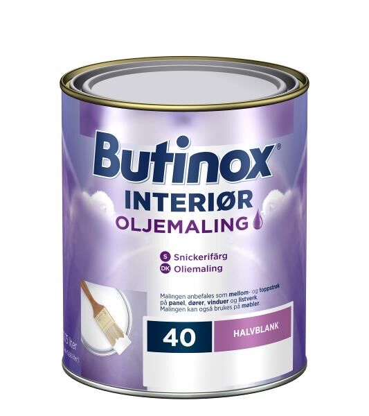 Butinox Butinox Interiør Olje 40 C Ba 0,68l