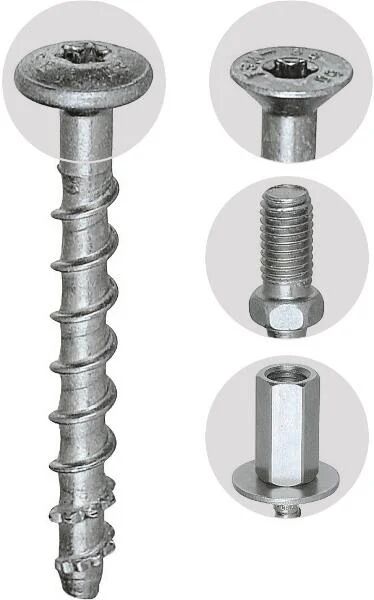 Fischer Betongskrue Fbs 6x40/5 Us A100