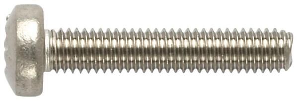 Nkt Fasteners Maskinskrue Pan A4 6x20 Pz3 Bk