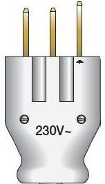 Norwesco 571018 Støpsel 230 V, 25 A