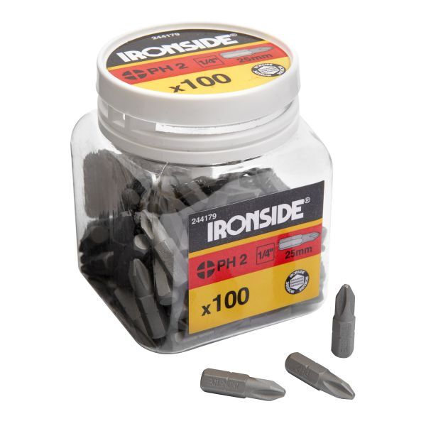 Ironside 201654 Bits torx, 25 mm, 100-pakning TX25