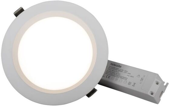 Hide-a-Lite DL Plano Basic Downlight hvit Ø190 mm