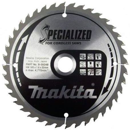 Makita B-09248 Sagklinge 40T