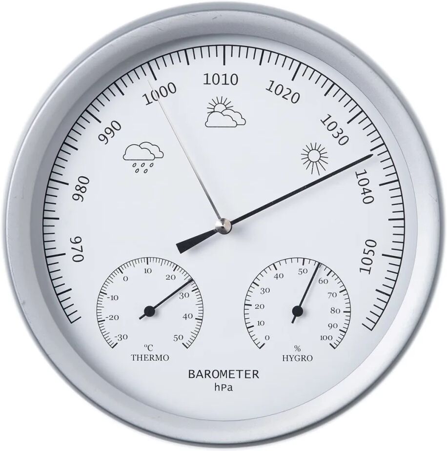 Nature 3-i-1 Barometer med termometer og hygrometer 20 cm 6080081