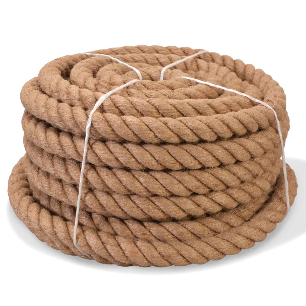 vidaXL Tau 100% jute 30 mm 50 m