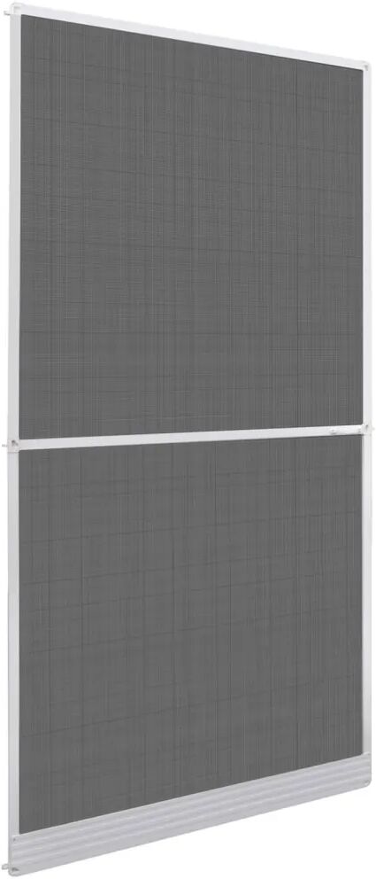 vidaXL Tela anti-insetos articulada para portas 120 x 240 cm branco