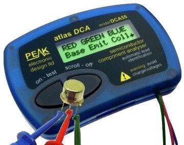 Peak Analisador De Componentes Electrónicos Dca55