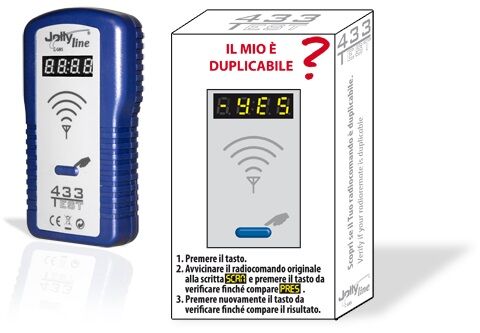 Jollyline Frequêncimetro Digital Lcd Portátil 433mhz - Jollyline 433 Test