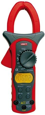 Uni-t Pinça Amperimétrica Ac/dc 600v 1000a - Uni-t