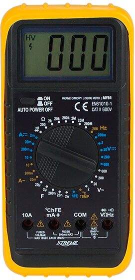 Xtreme Multímetro Digital C/ Capacímetro + Temperatura